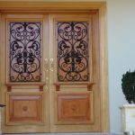 Wrought Iron Entry Doors 05