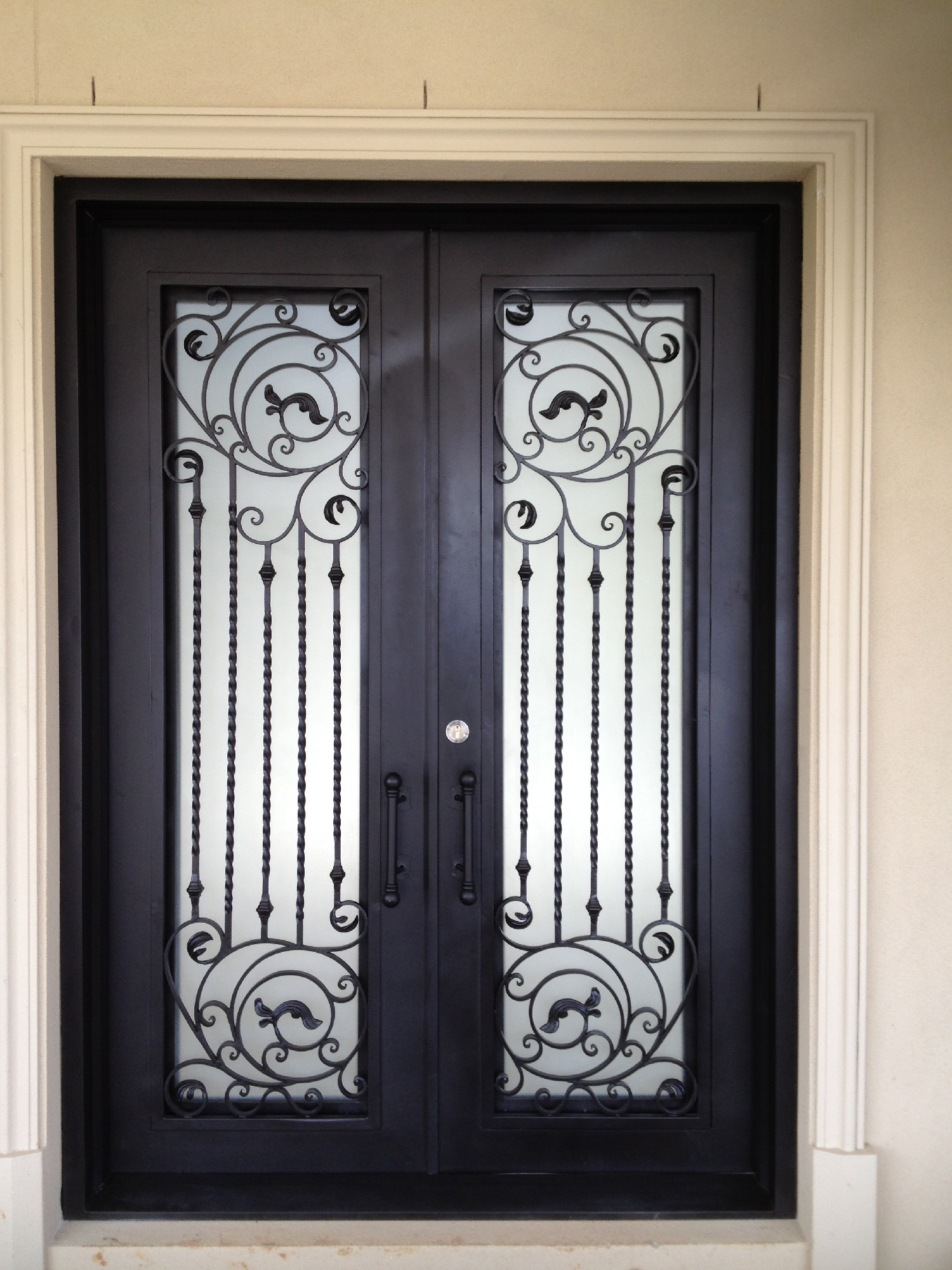 Wrought Iron Entry And Security Doors In Melbourne