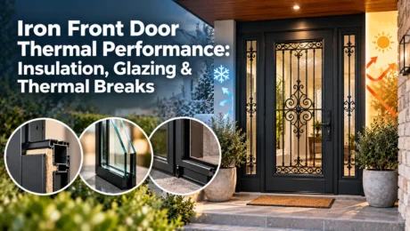 Iron Front Door Thermal Performance