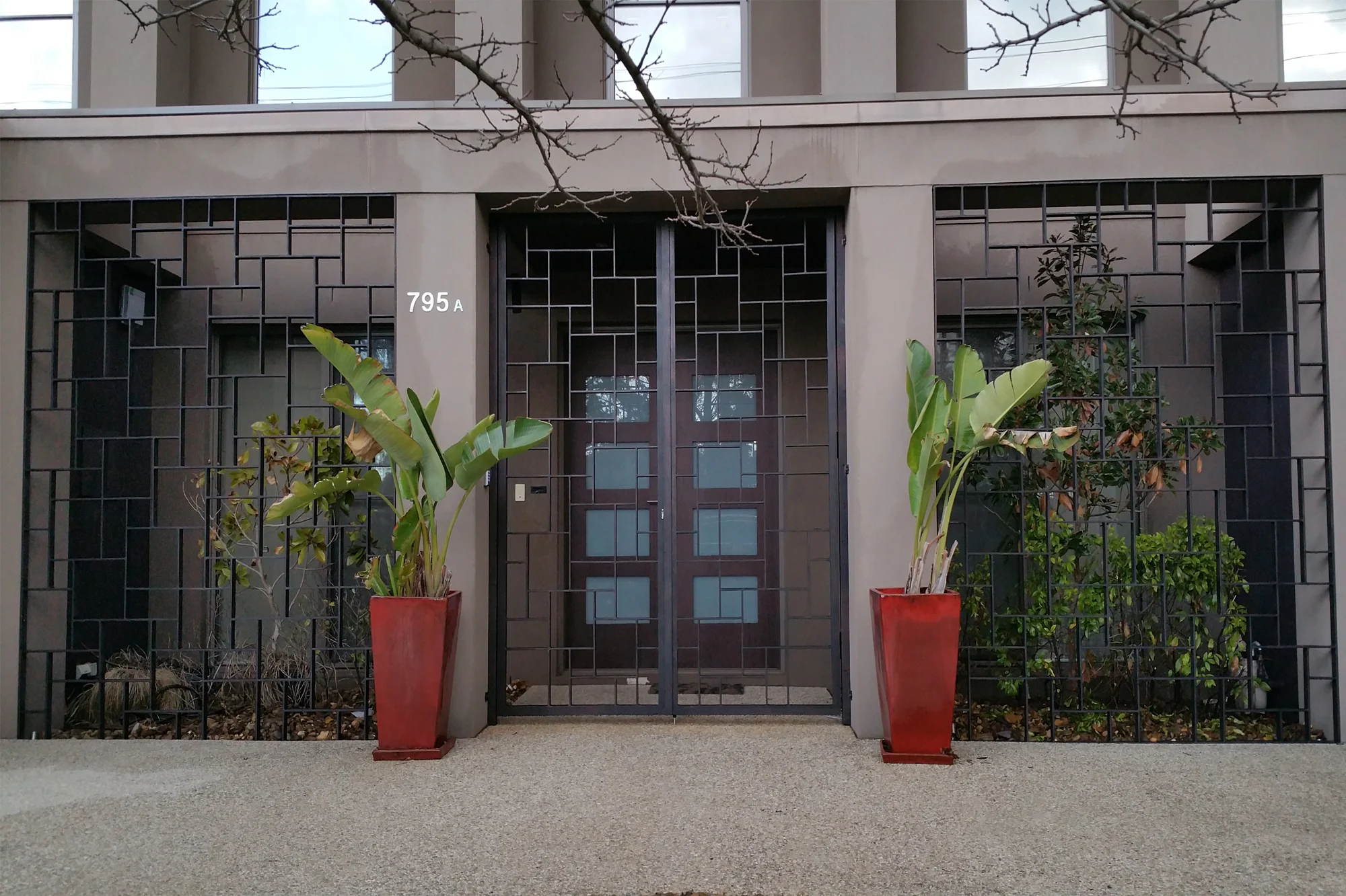 wrought iron security gates