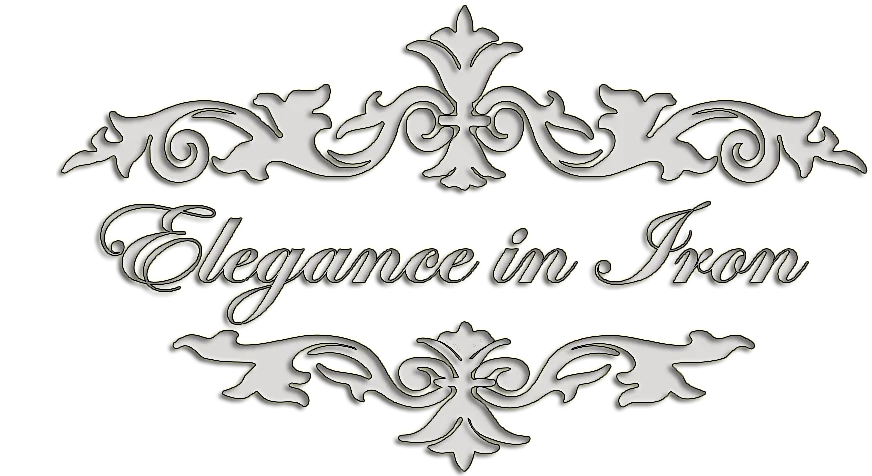 elegance in iron logo mobile